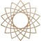 Ekena Millwork Eleanor Wood Fretwork Pierced Ceiling Medallion, Red Oak, 32"OD x 12 3/8"ID x 3/8"T CMWP32X32X0375EARO - alternate 1